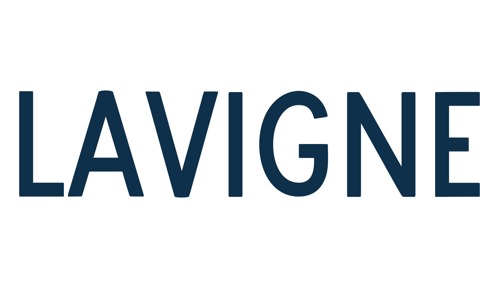 Lavigne, sans serif font preview