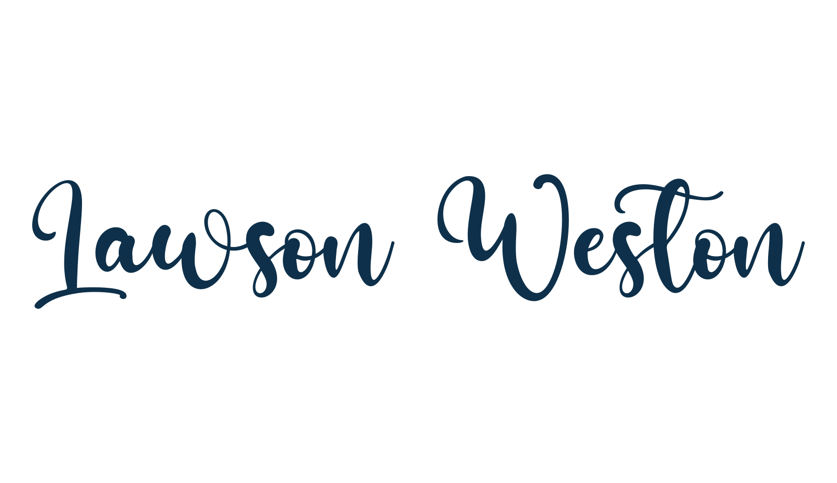 Lawson Weston, display market font preview