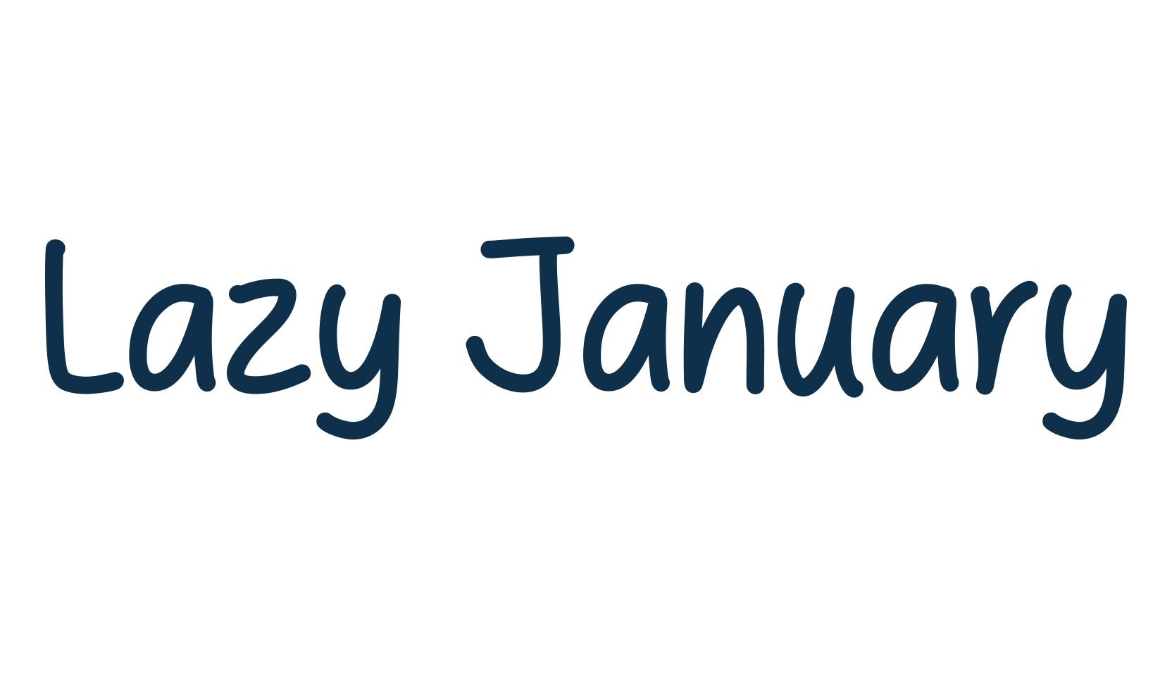 Lazy January, script handwritten fancy decorative calligraphy font preview
