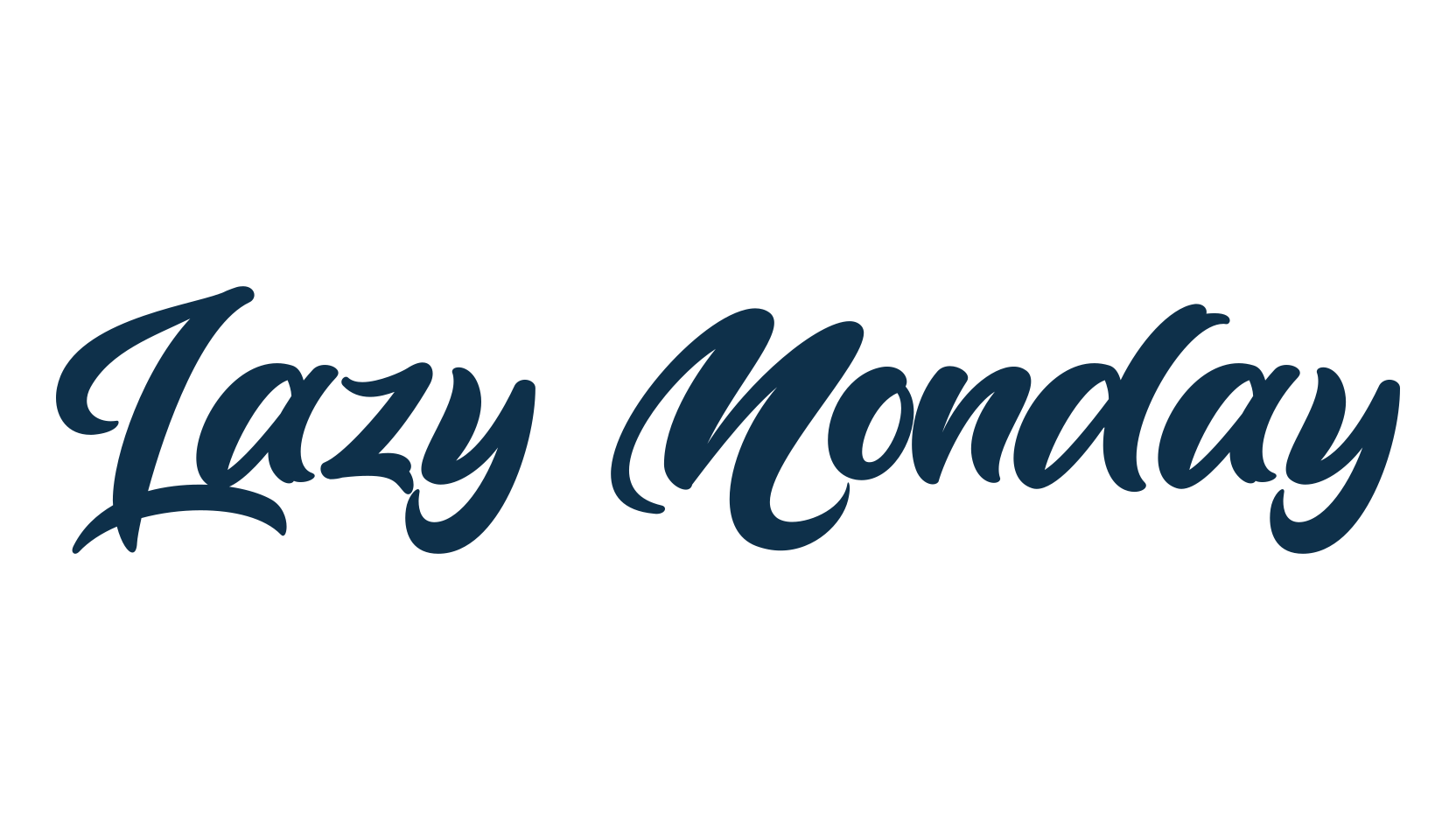 Lazy Monday (lazy-monday-2), fancy decorative font preview