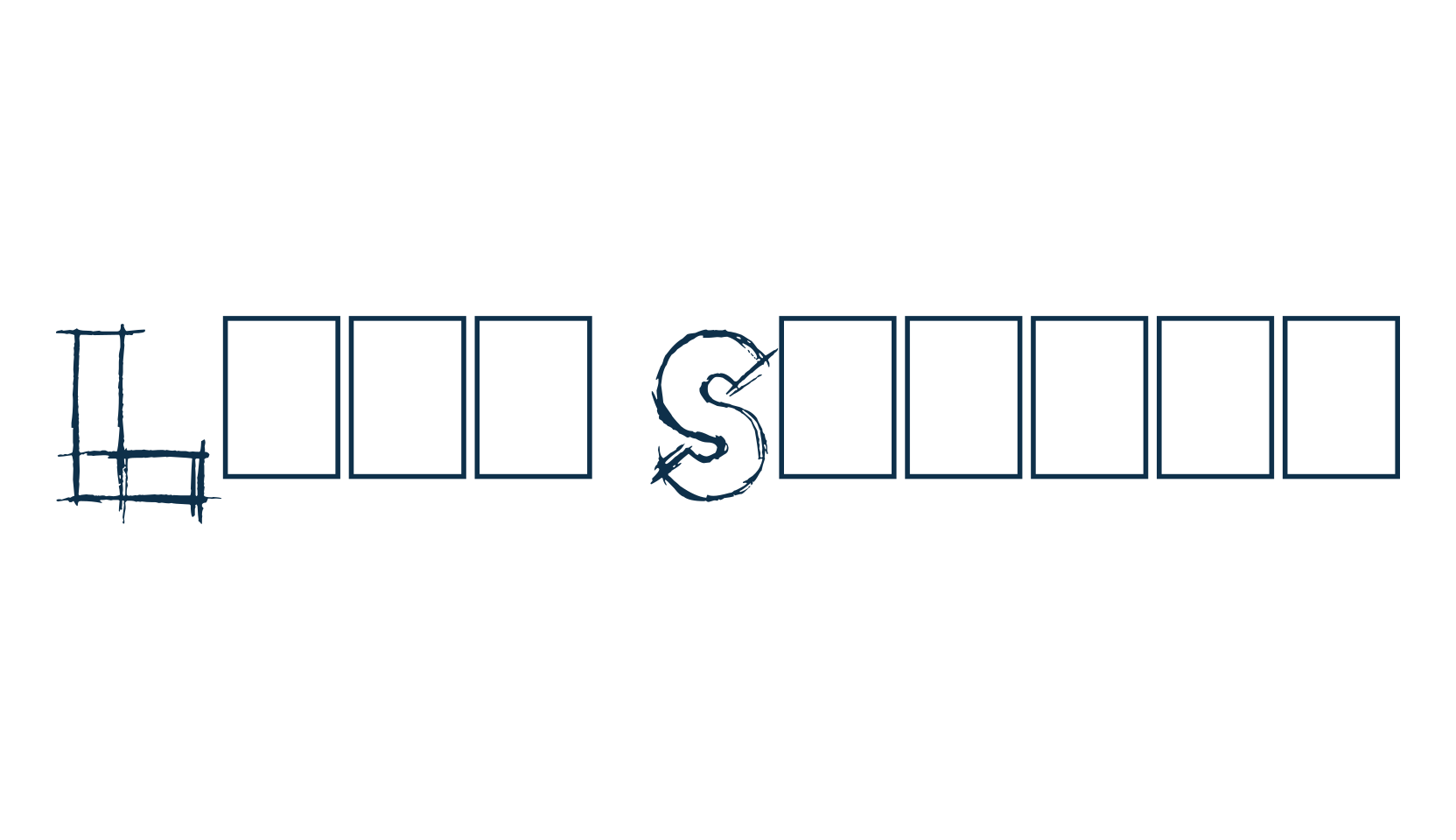 Lazy Sketch, fancy various decorative font preview