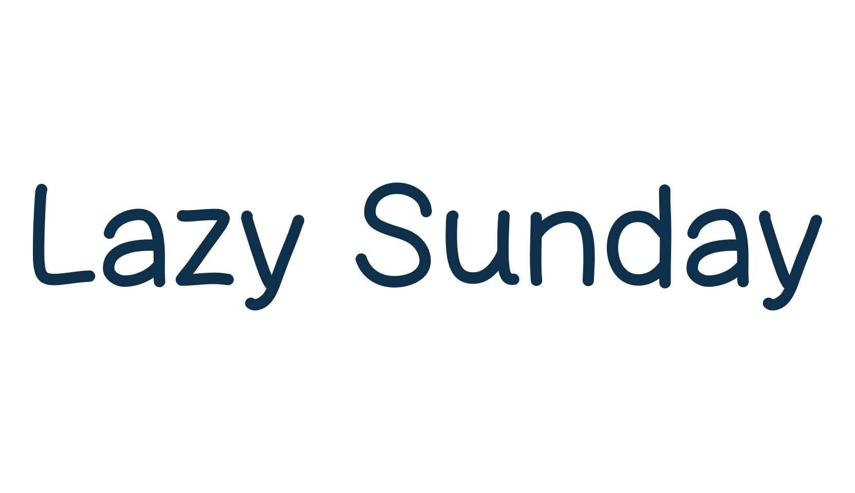 Lazy Sunday (lazy-sunday-3), script handwritten fancy decorative calligraphy font preview