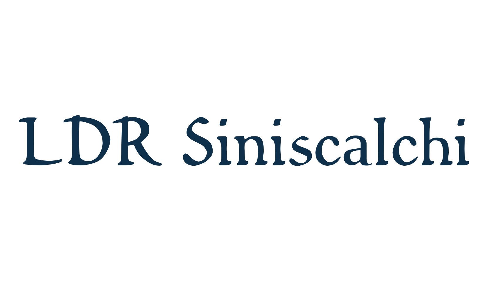 LDR Siniscalchi, fancy retro decorative font preview