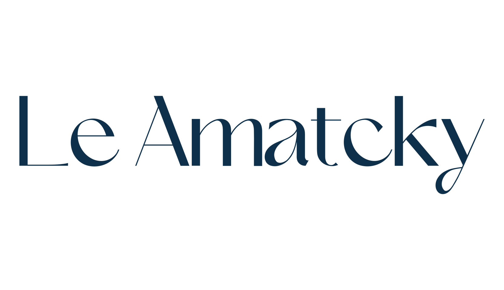 Le Amatcky, sans serif font preview