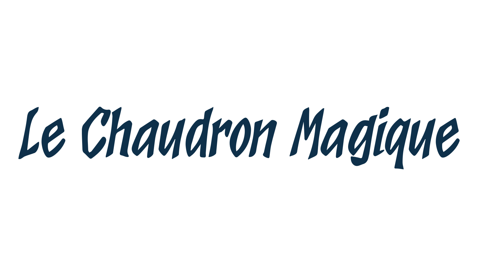 Le Chaudron Magique, various font preview