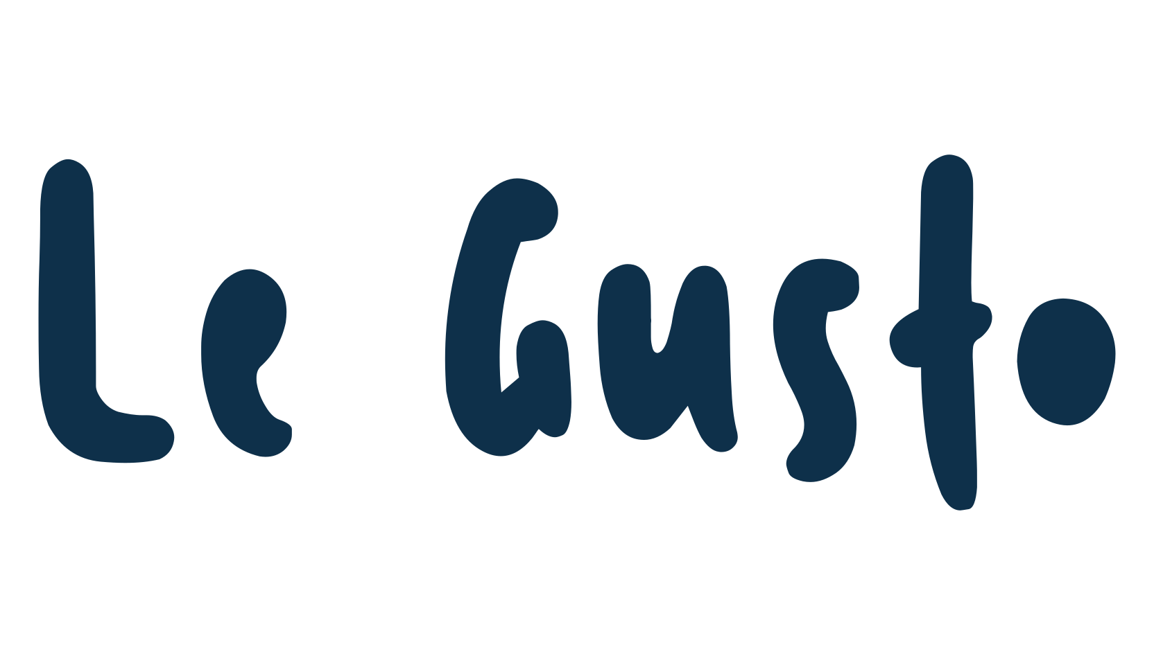 Le Gusto, script handwritten fancy decorative calligraphy font preview
