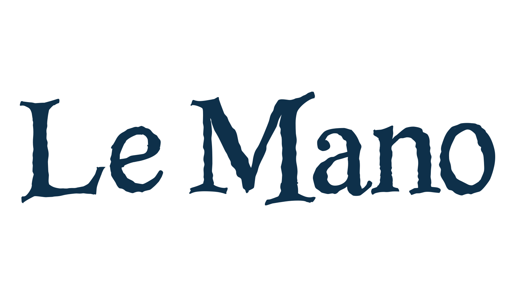 Le Mano, halloween font preview