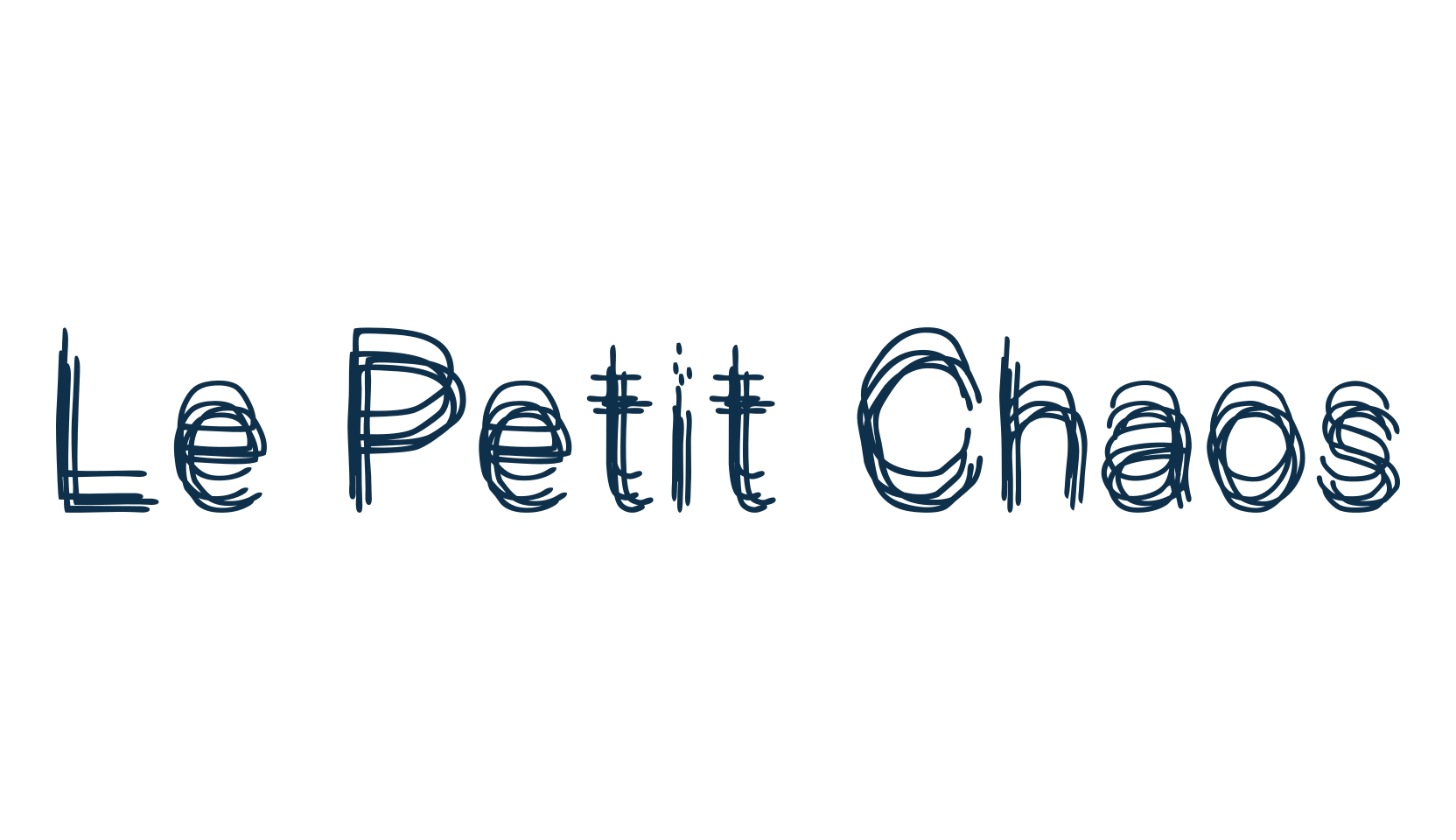 Le Petit Chaos, various font preview