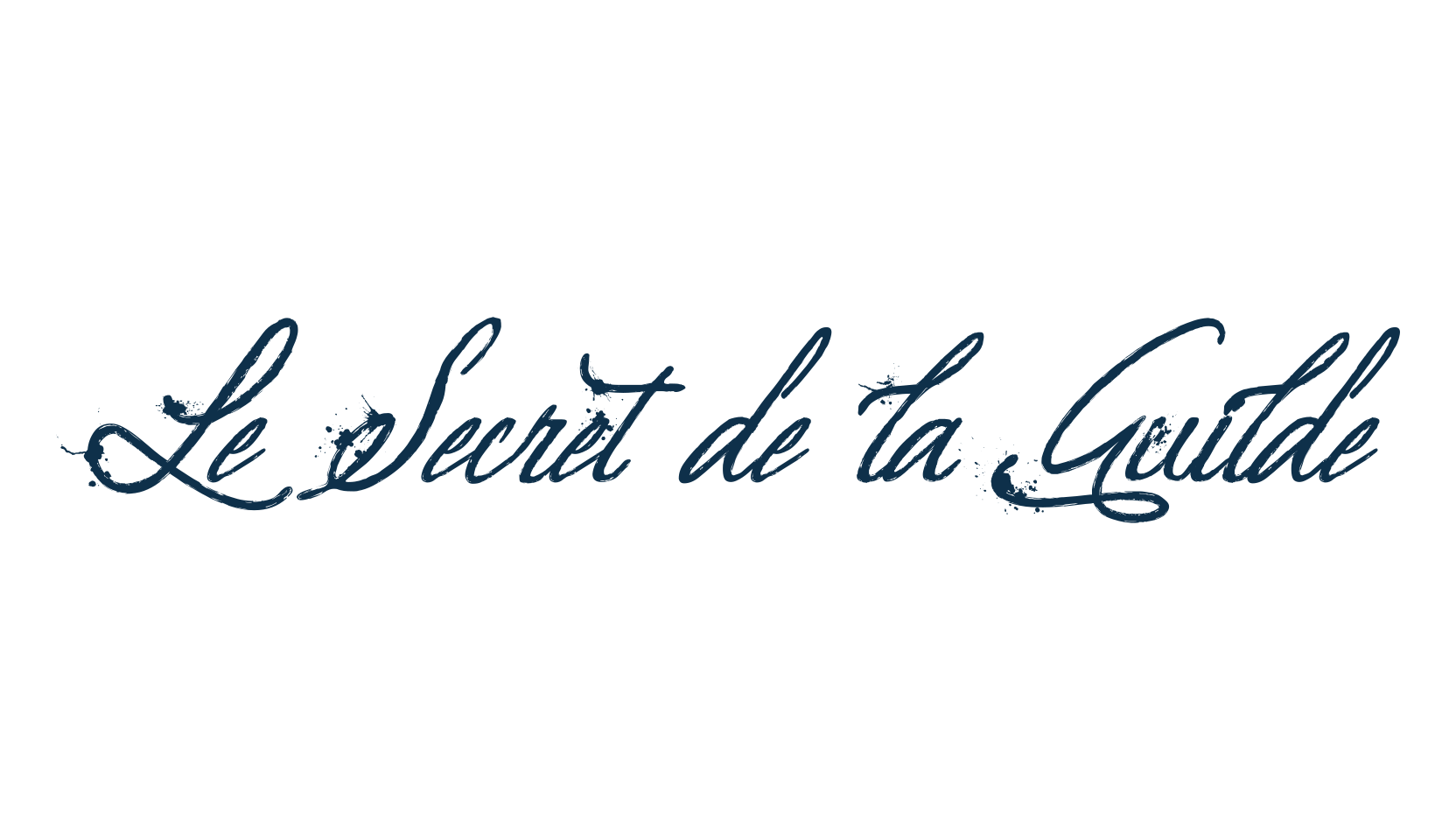 Le Secret de la Guilde, fancy decorative font preview