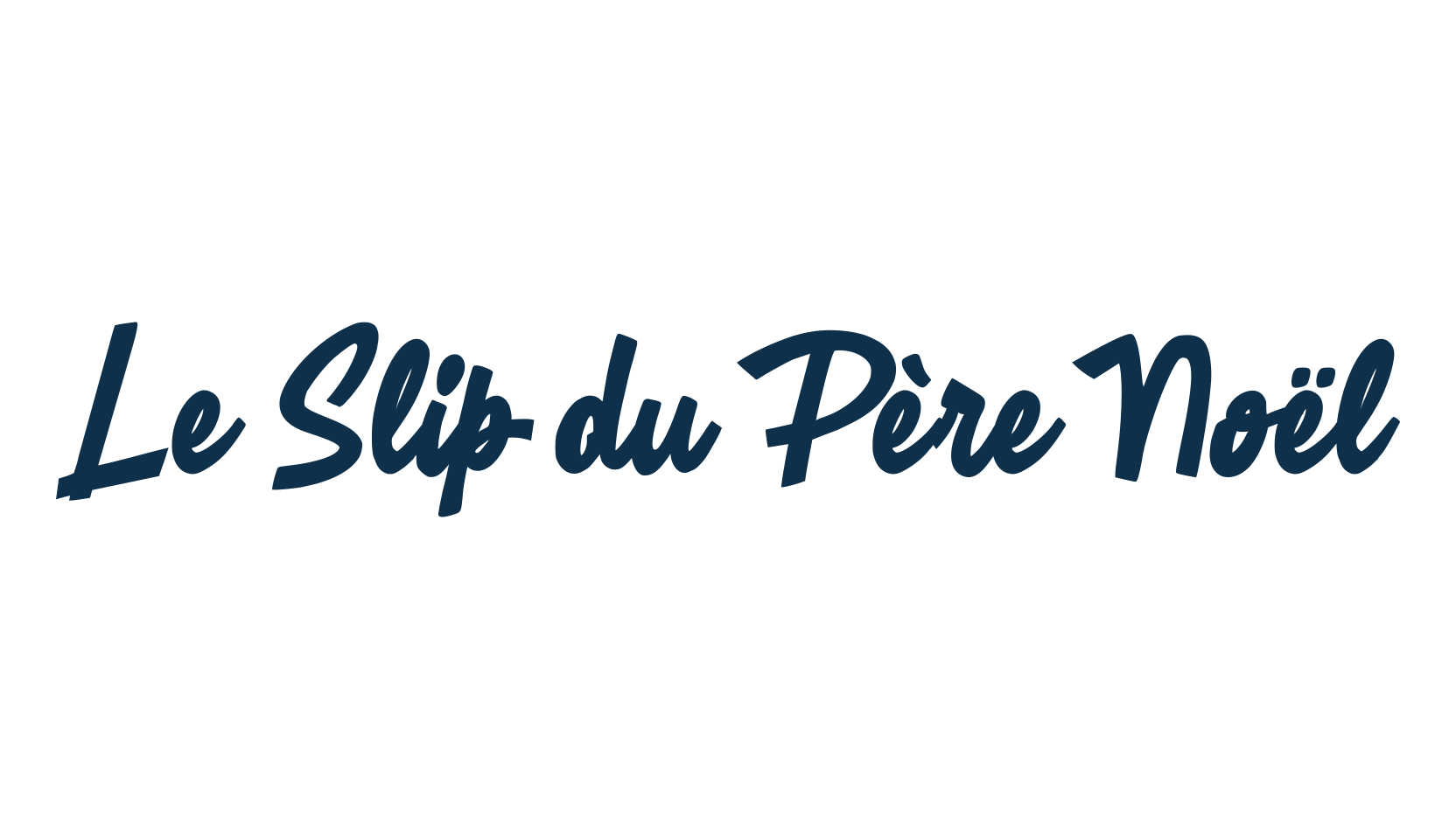 Le Slip du Père Noël, fancy various decorative script calligraphy font preview