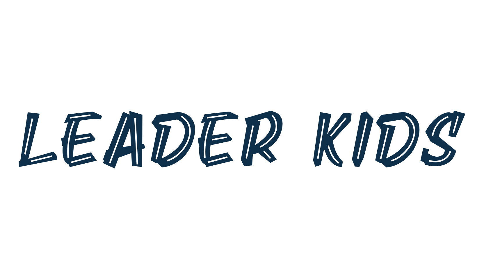 Leader Kids, cartoon font preview