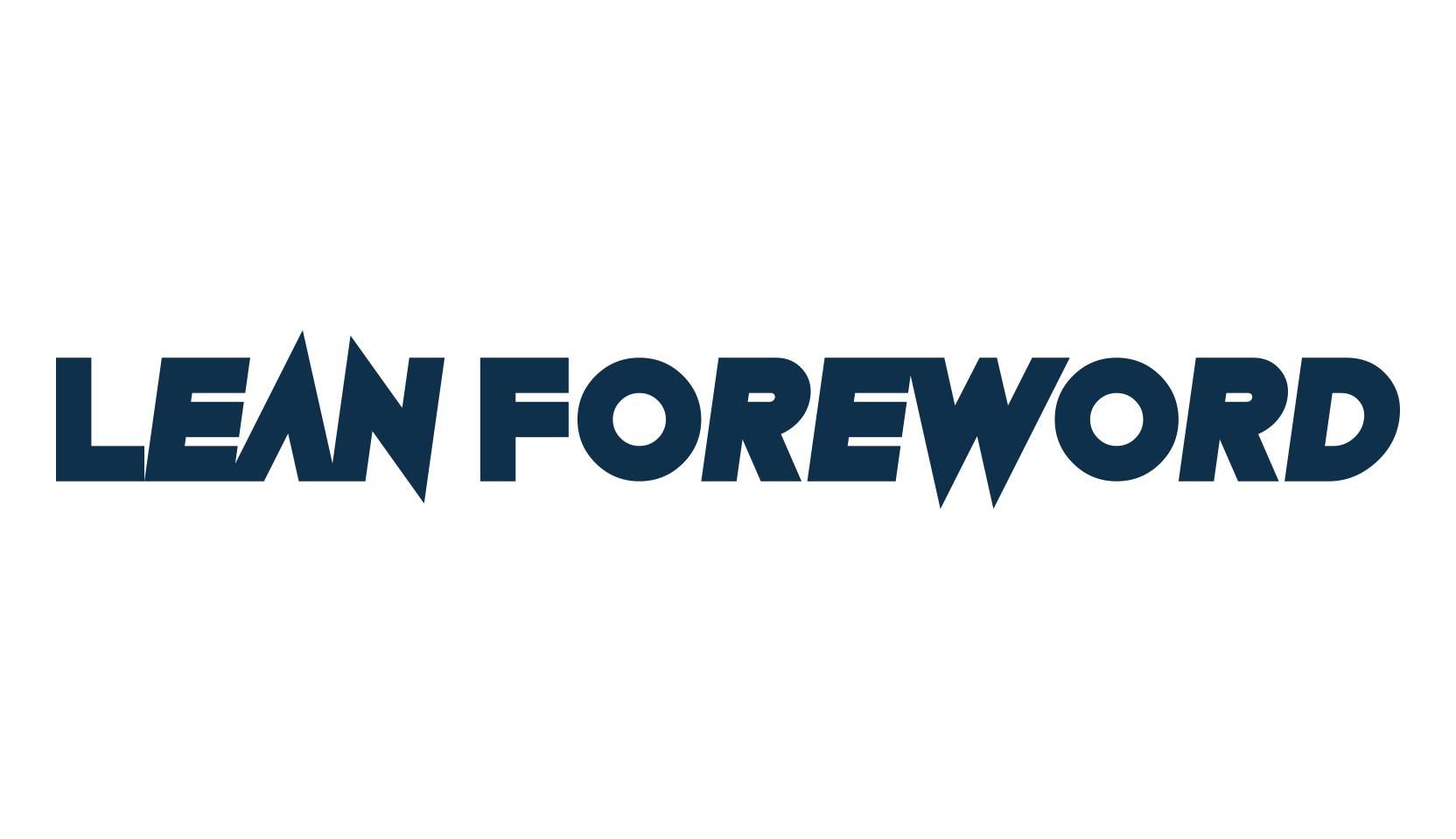 Lean Foreword, fancy various techno sci-fi font preview