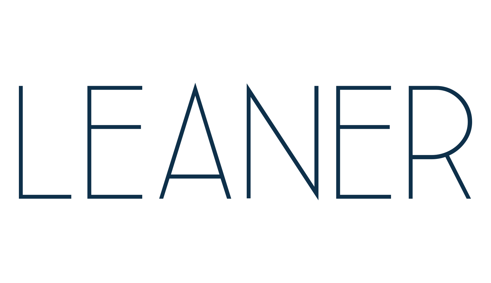 Leaner, sans serif font preview