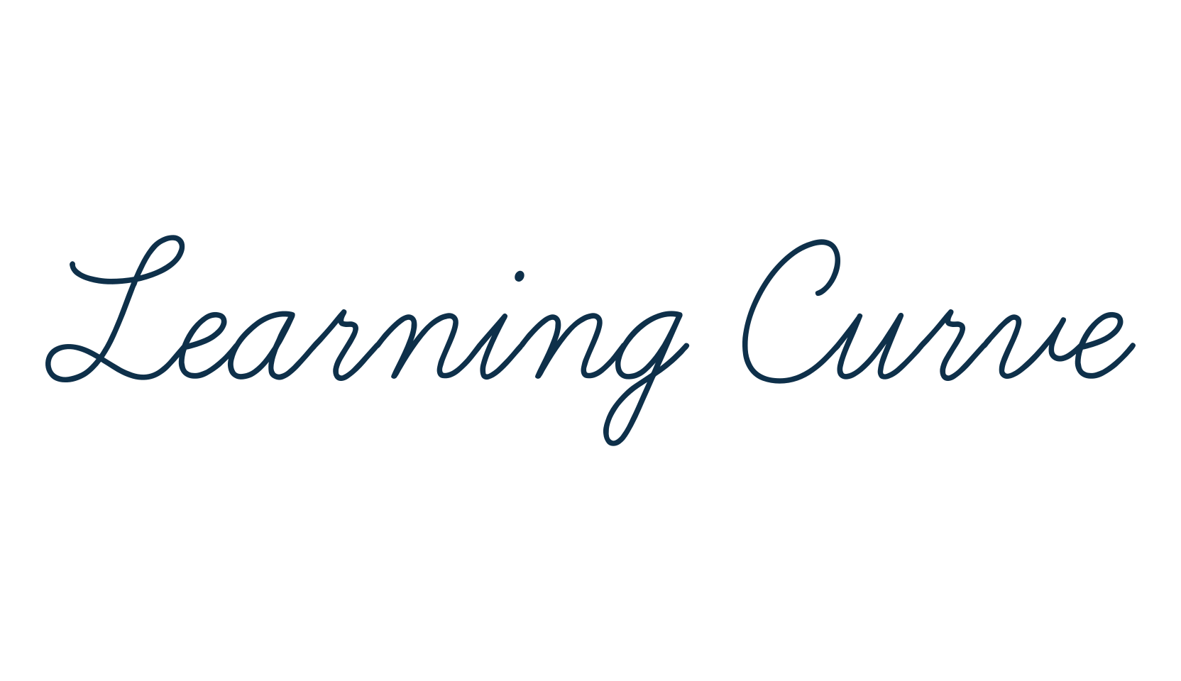 Learning Curve, school font preview