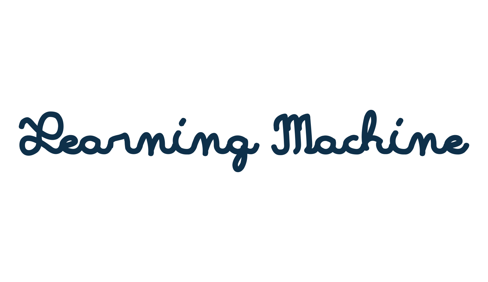 Learning Machine, school font preview