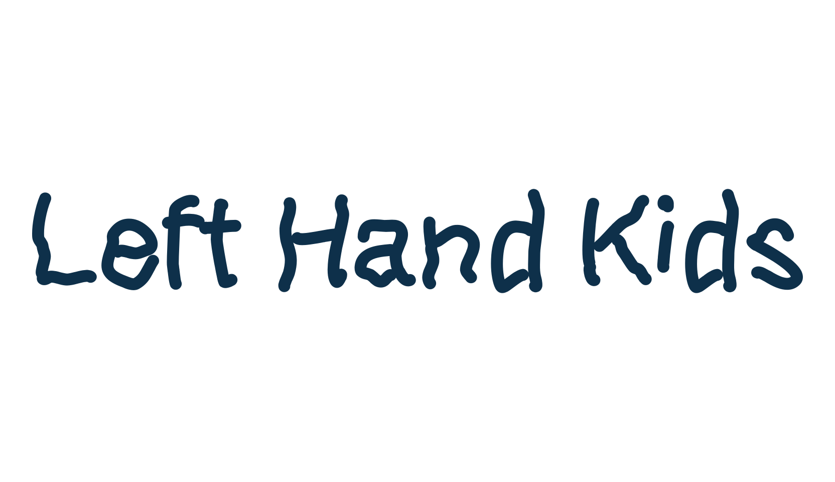 Left Hand Kids, script school fancy decorative calligraphy font preview