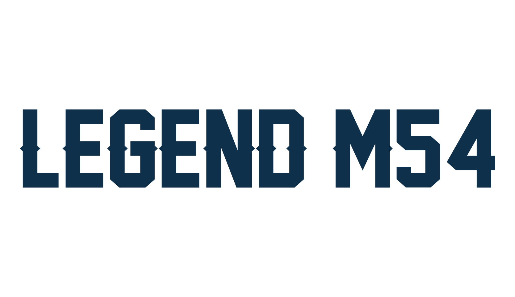Legend M54, fancy old school decorative font preview