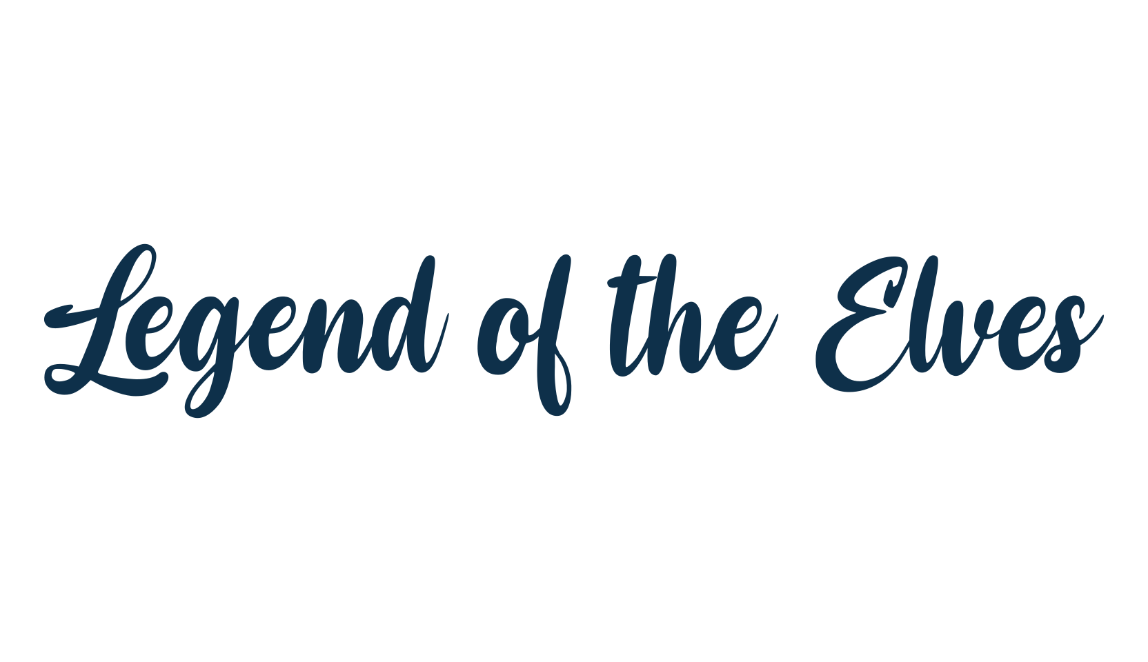 Legend of the Elves, display market font preview
