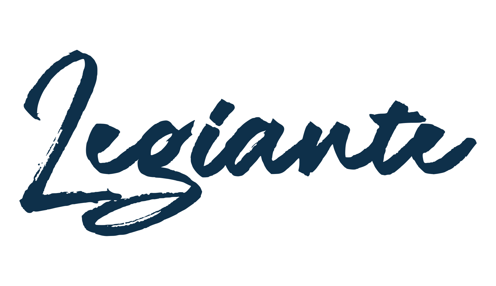 Legiante, script brush fancy decorative calligraphy font preview