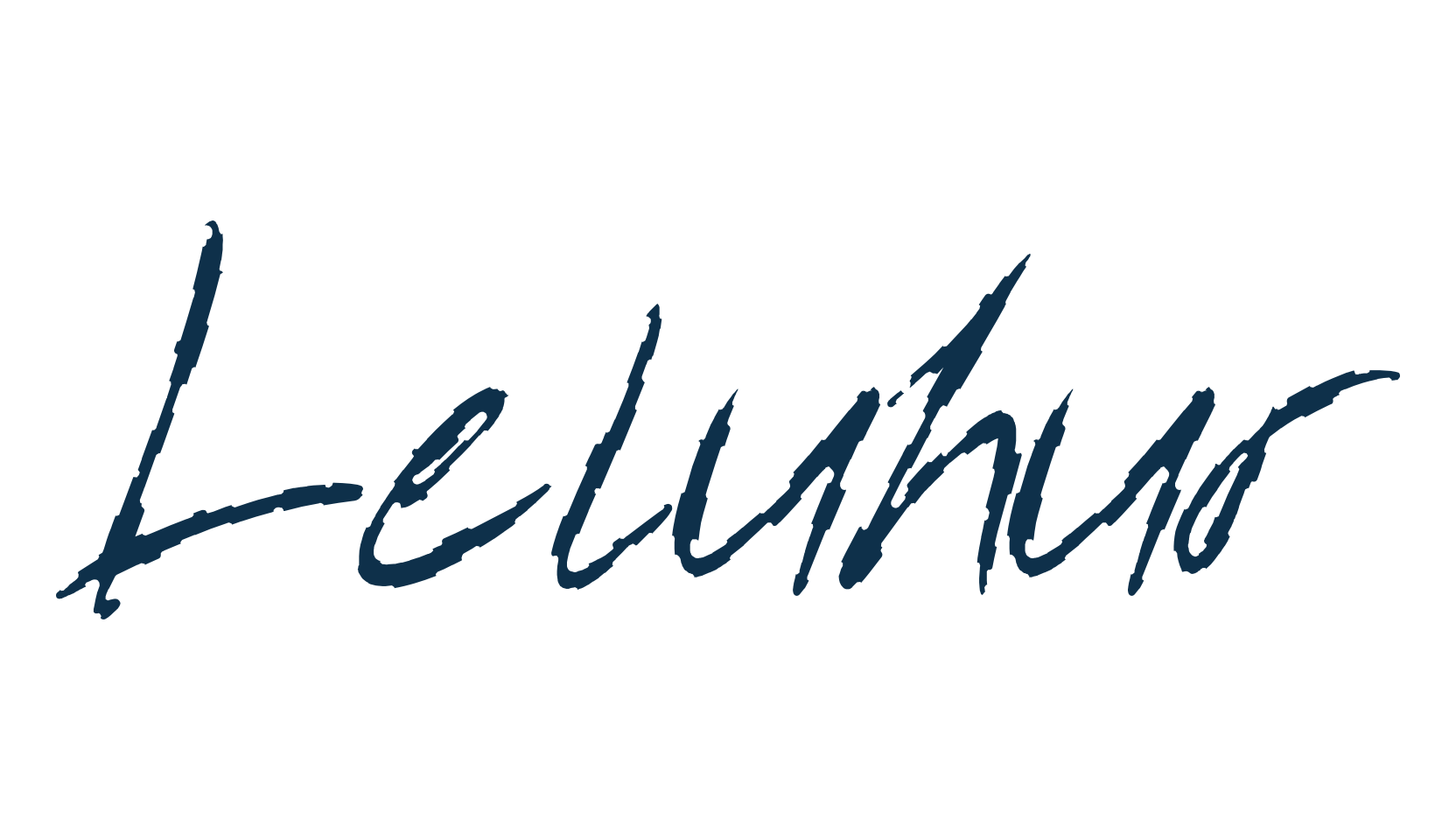 Leluhur, script brush fancy decorative calligraphy font preview