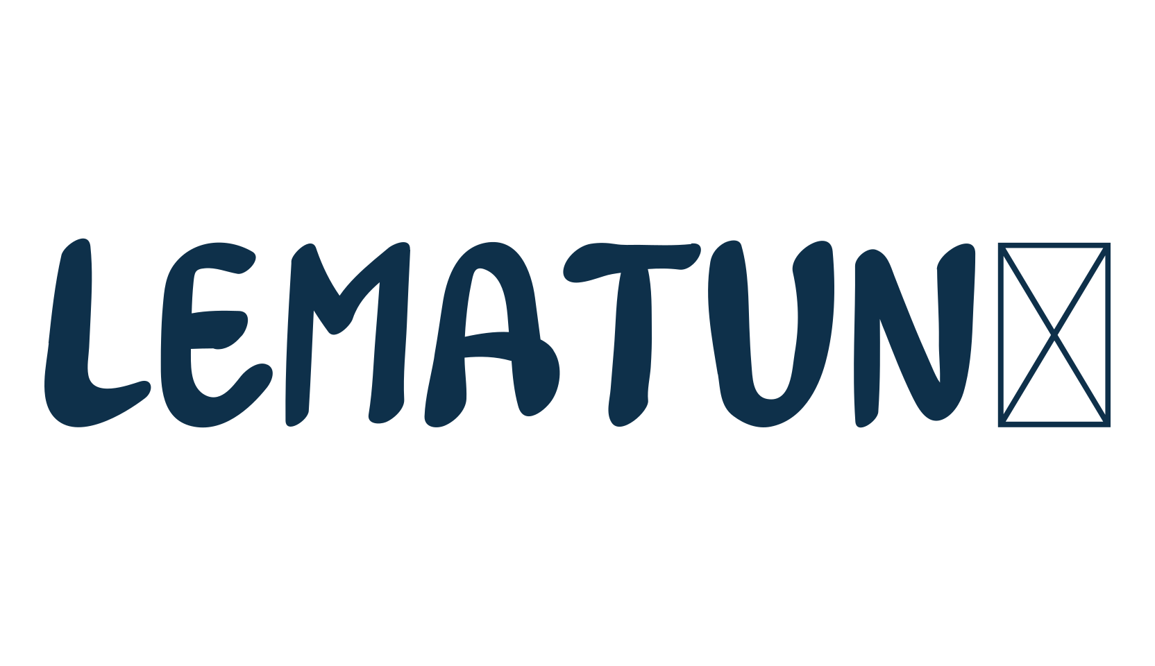 Lematun1, fancy decorative font preview