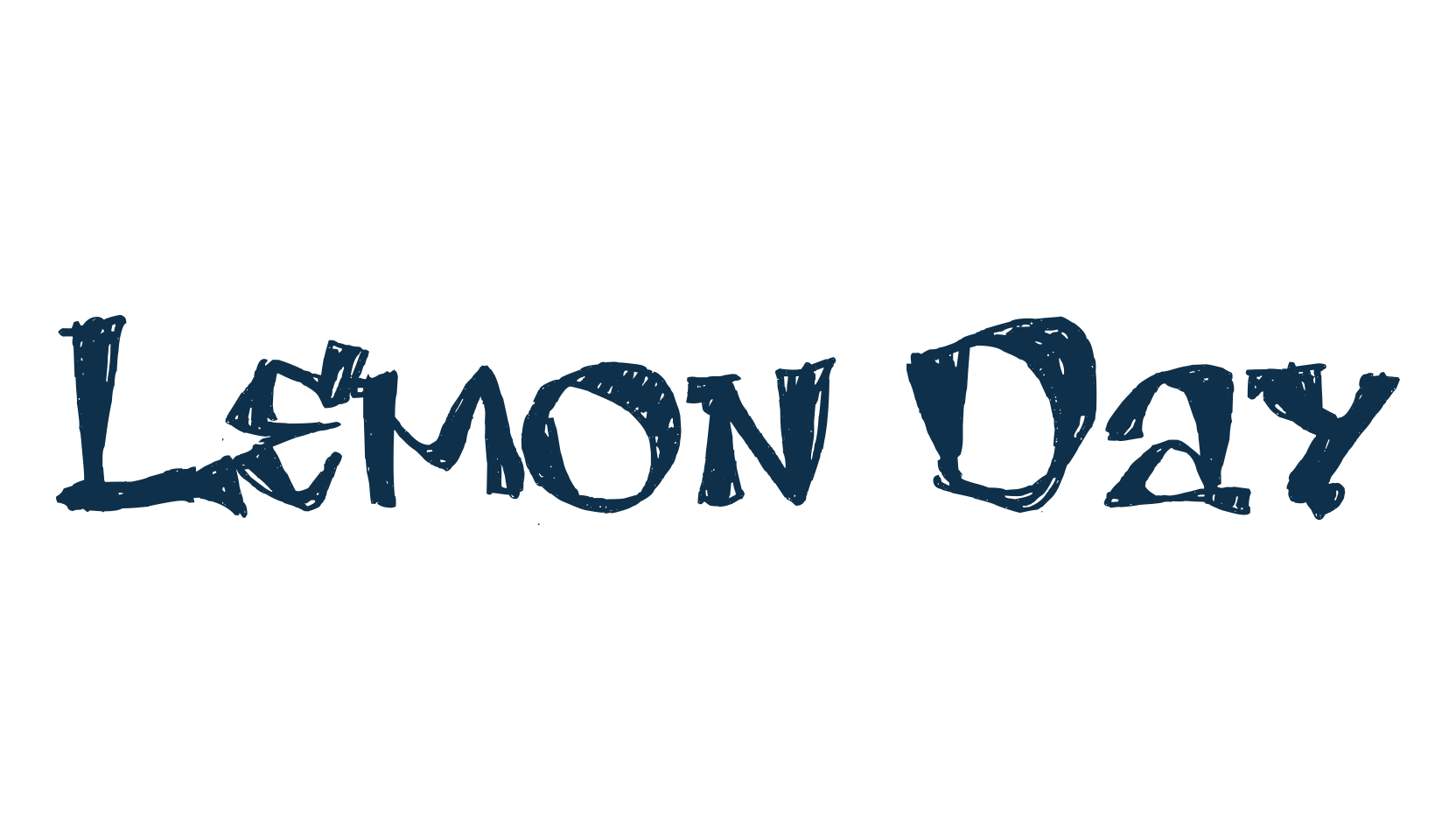 Lemon Day, various font preview