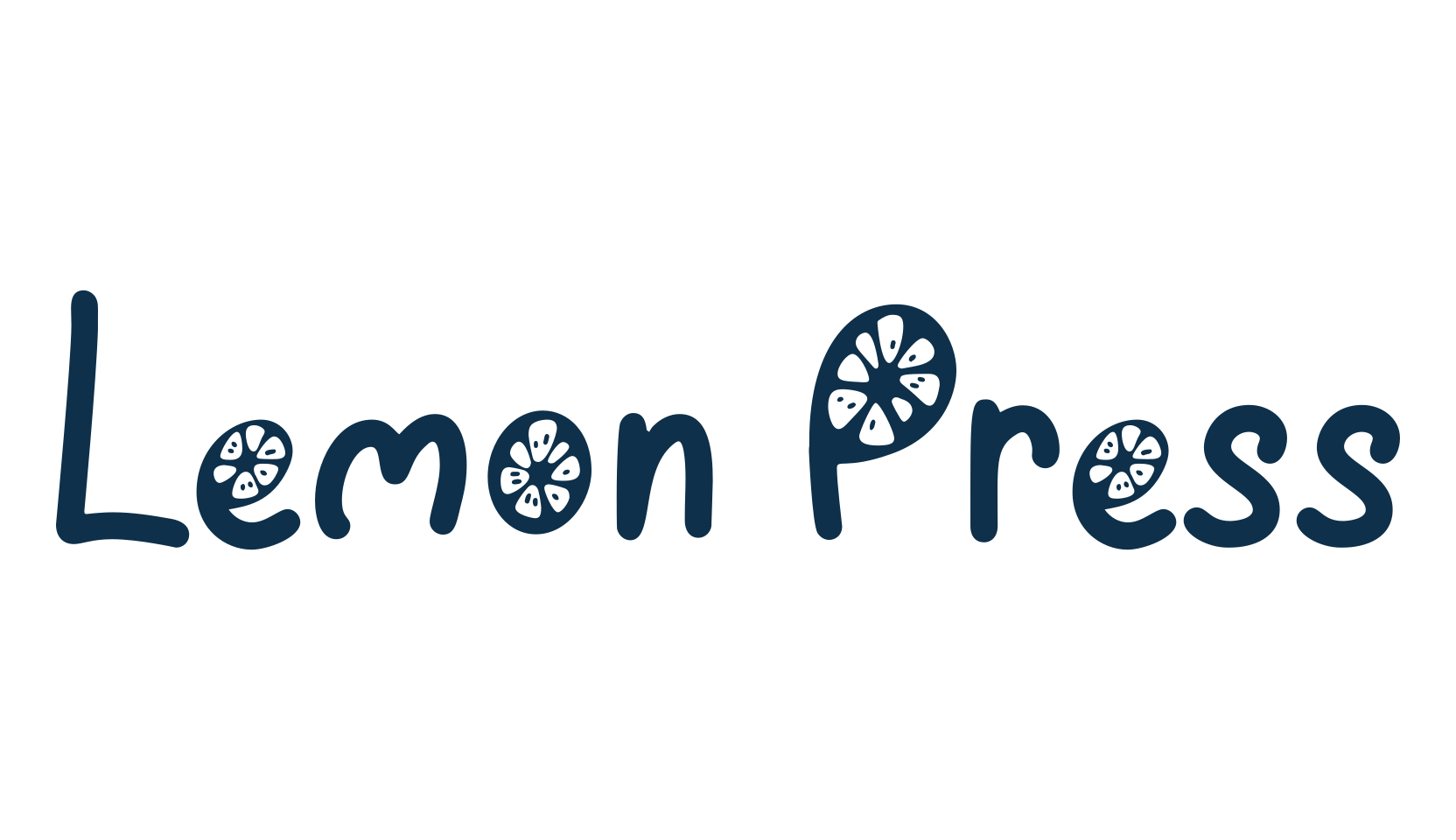 Lemon Press, fancy decorative font preview