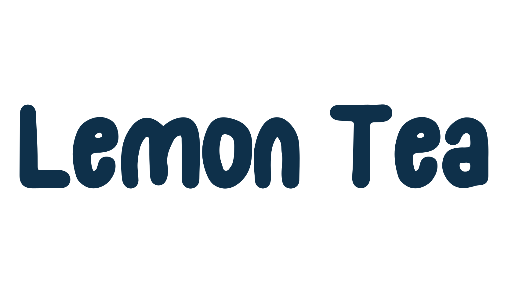Lemon Tea (lemon-tea-5), script handwritten fancy decorative calligraphy font preview