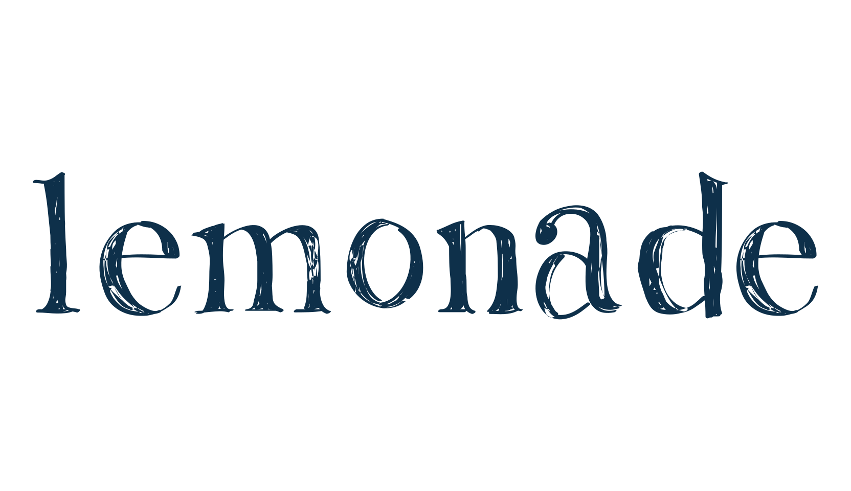 Lemonade (lemonade-2), fancy eroded decorative font preview