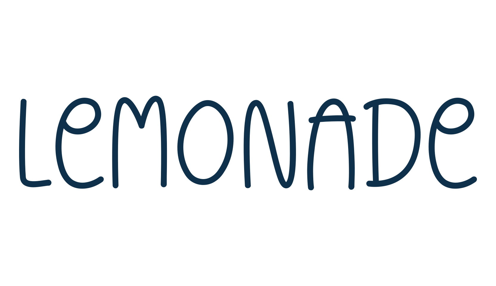 Lemonade (lemonade-8), script handwritten fancy decorative calligraphy font preview