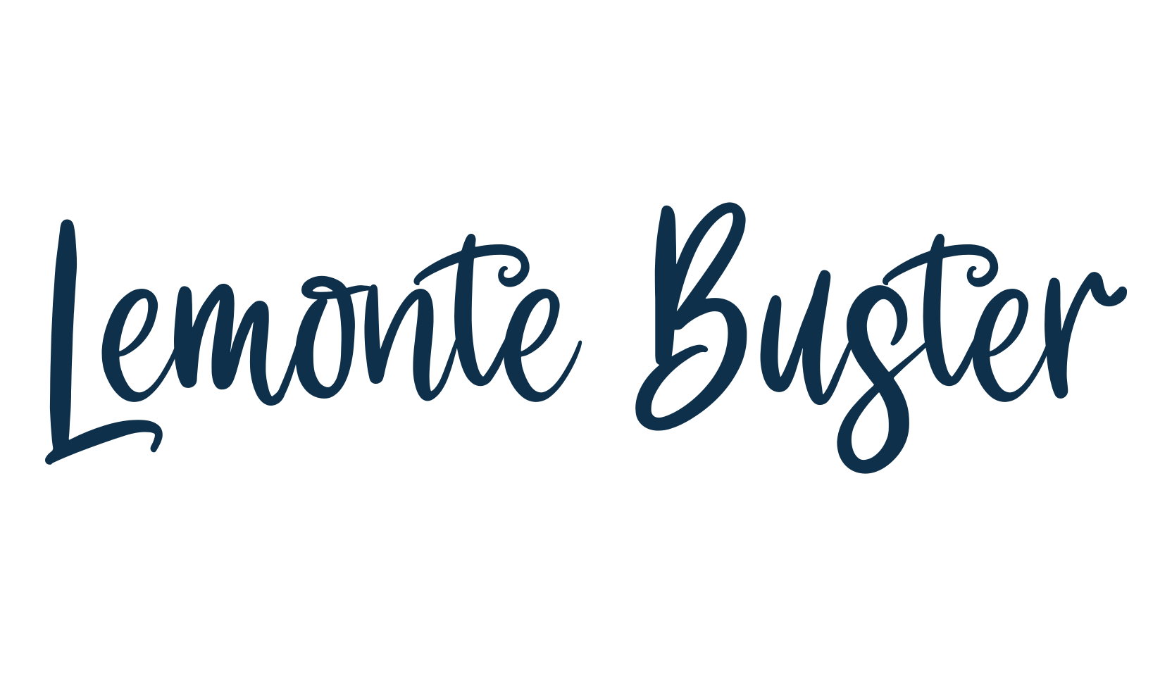 Lemonte Buster, display market font preview