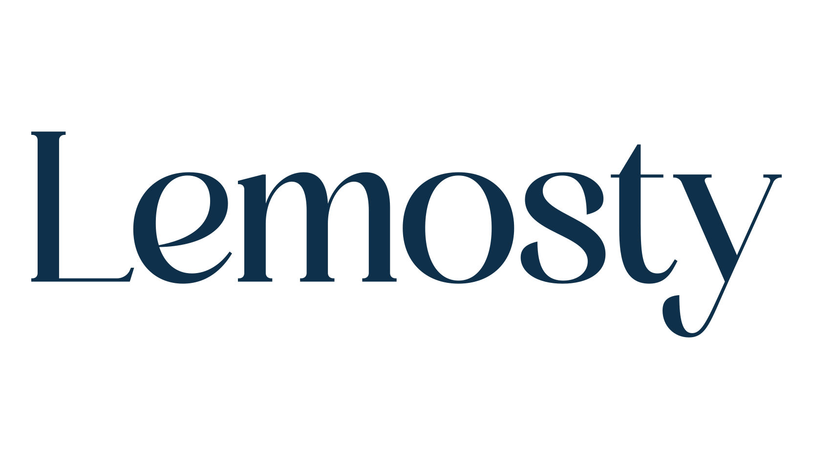 Lemosty, basic serif font preview
