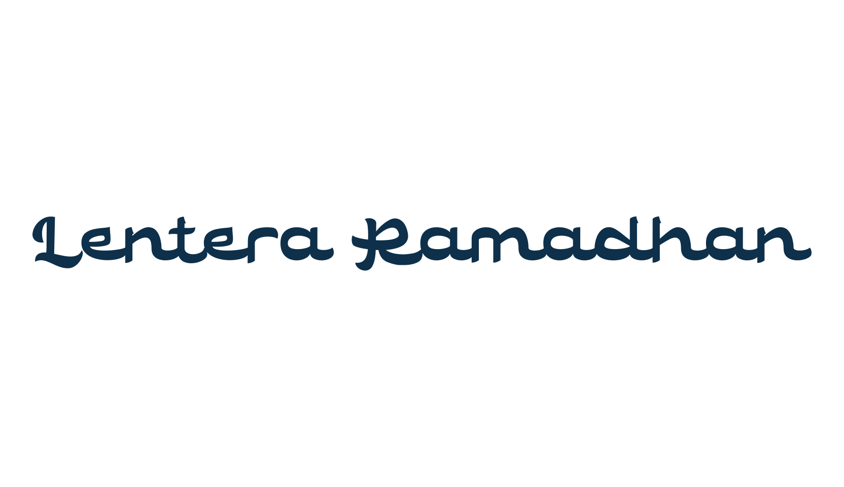 Lentera Ramadhan, foreign look arabic font preview