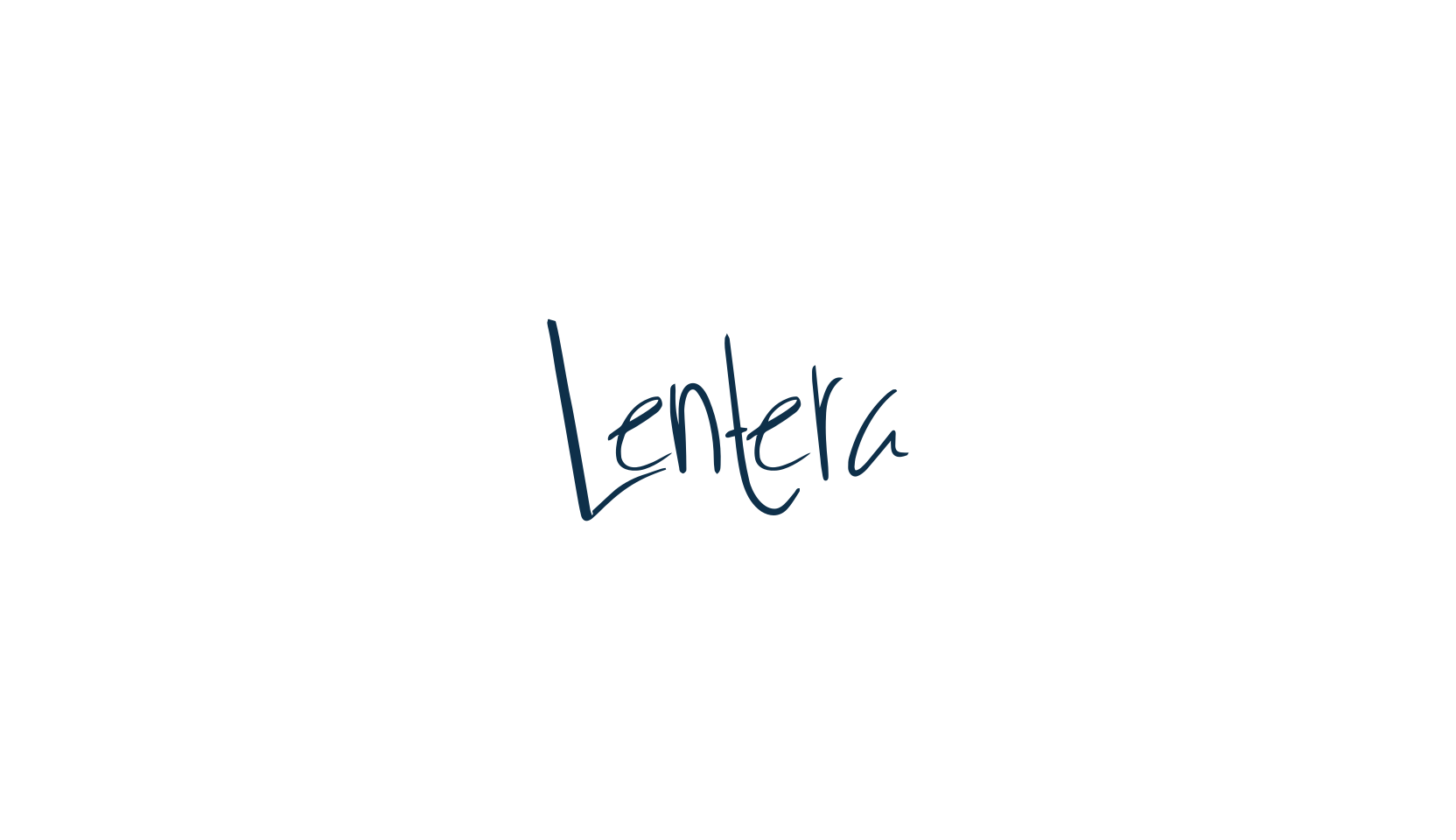 Lentera, handwriting font preview