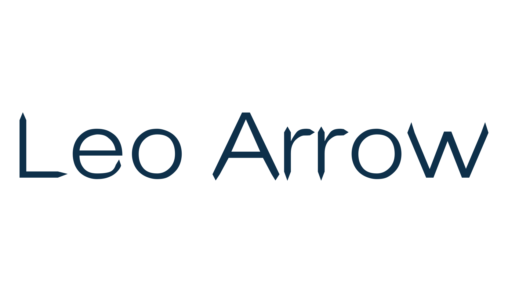 Leo Arrow, fancy various basic font preview