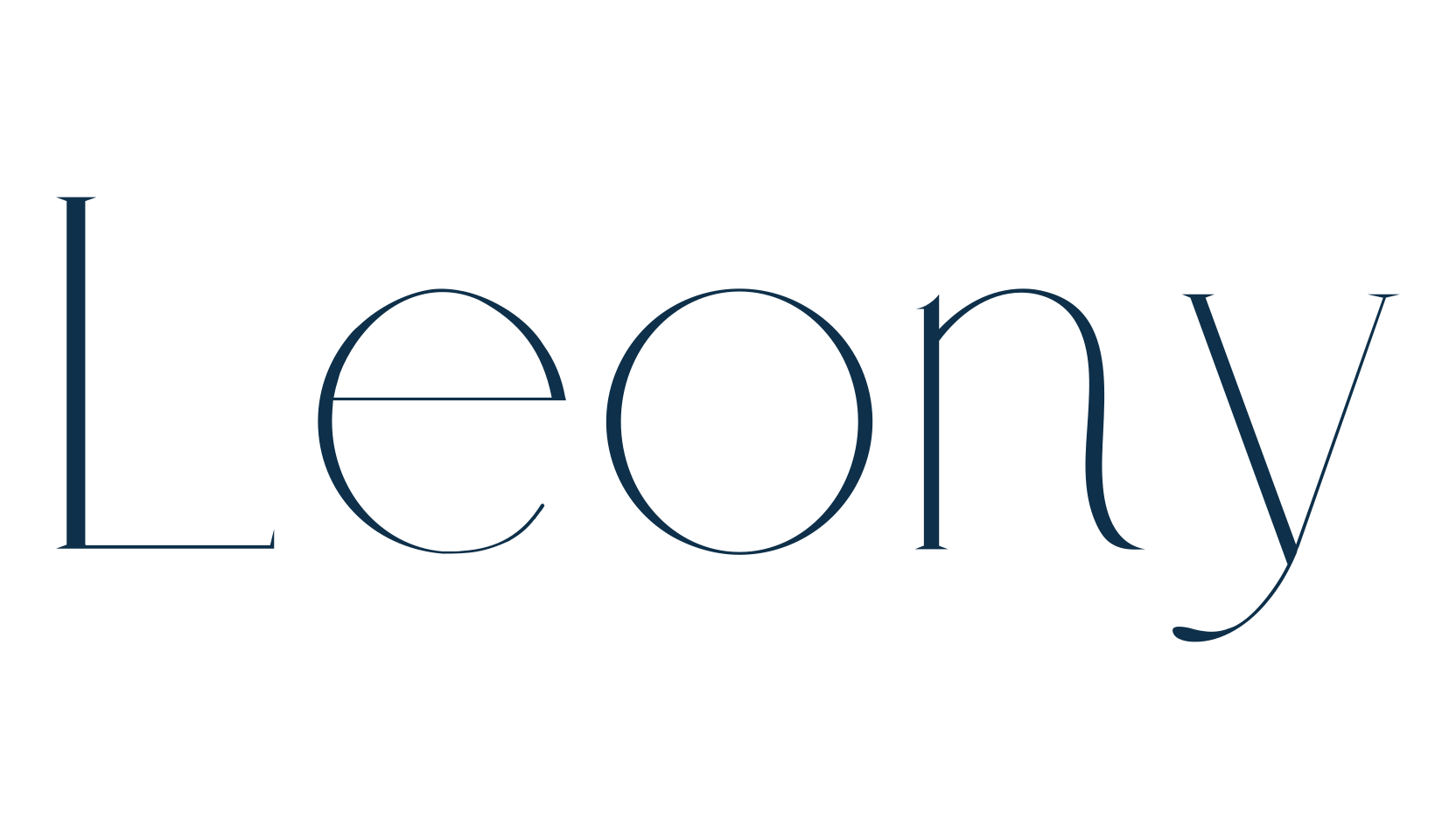 Leony, serif font preview