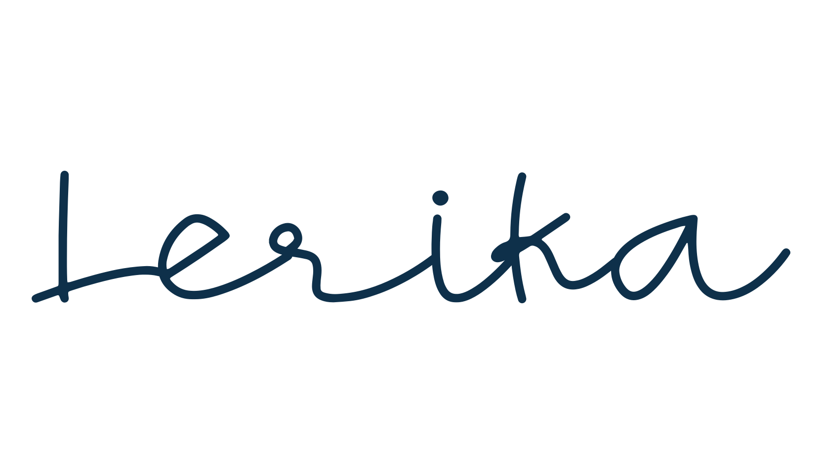 Lerika, script handwritten fancy decorative calligraphy font preview