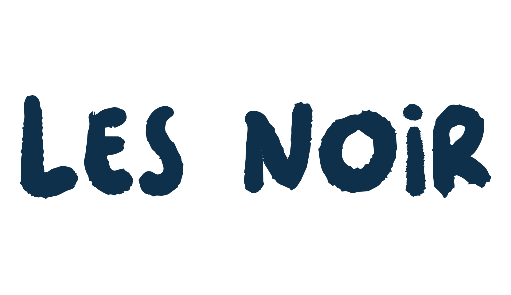 Les Noir, script brush fancy decorative calligraphy font preview