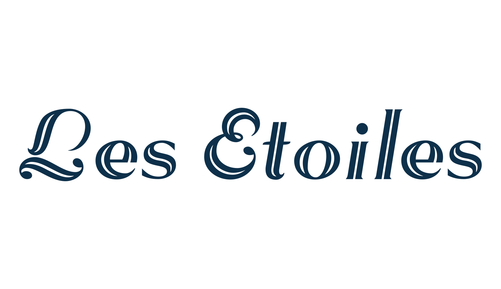 Les Etoiles, fancy various decorative font preview