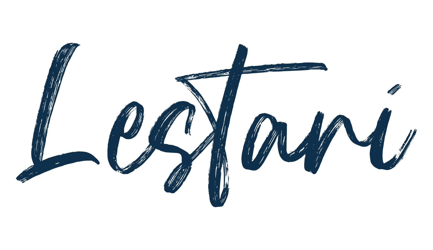 Lestari, script brush fancy decorative calligraphy font preview