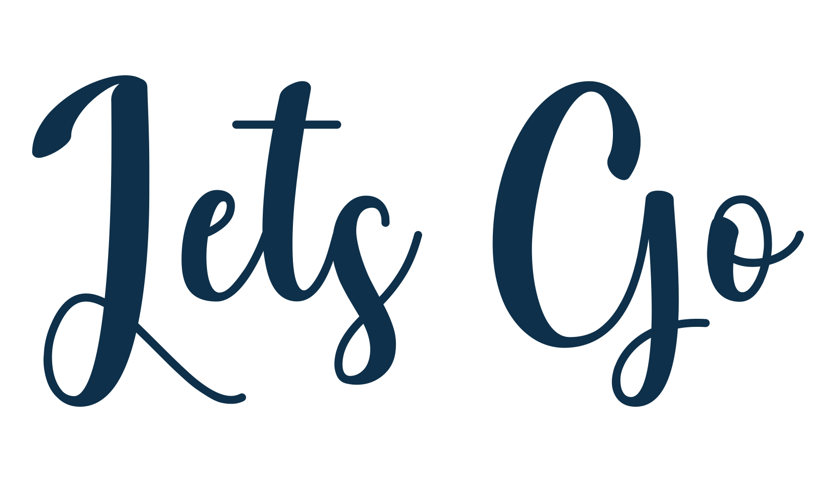 Lets Go, display market font preview