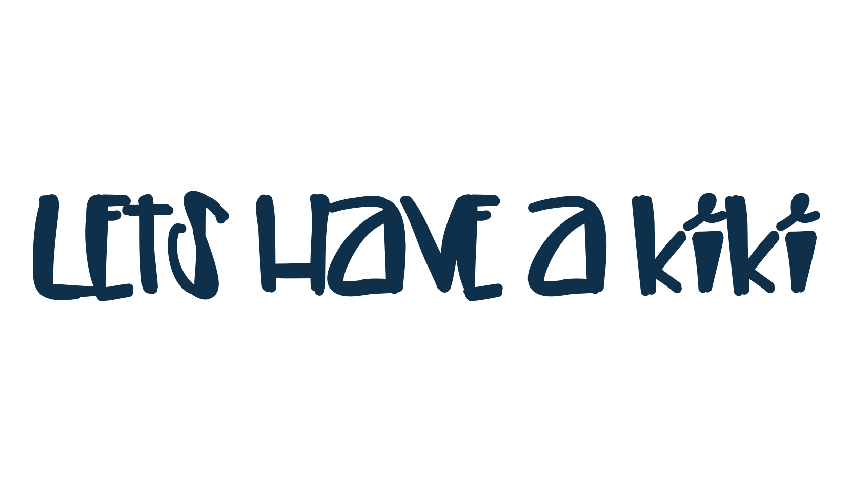Lets Have A Kiki, display market font preview