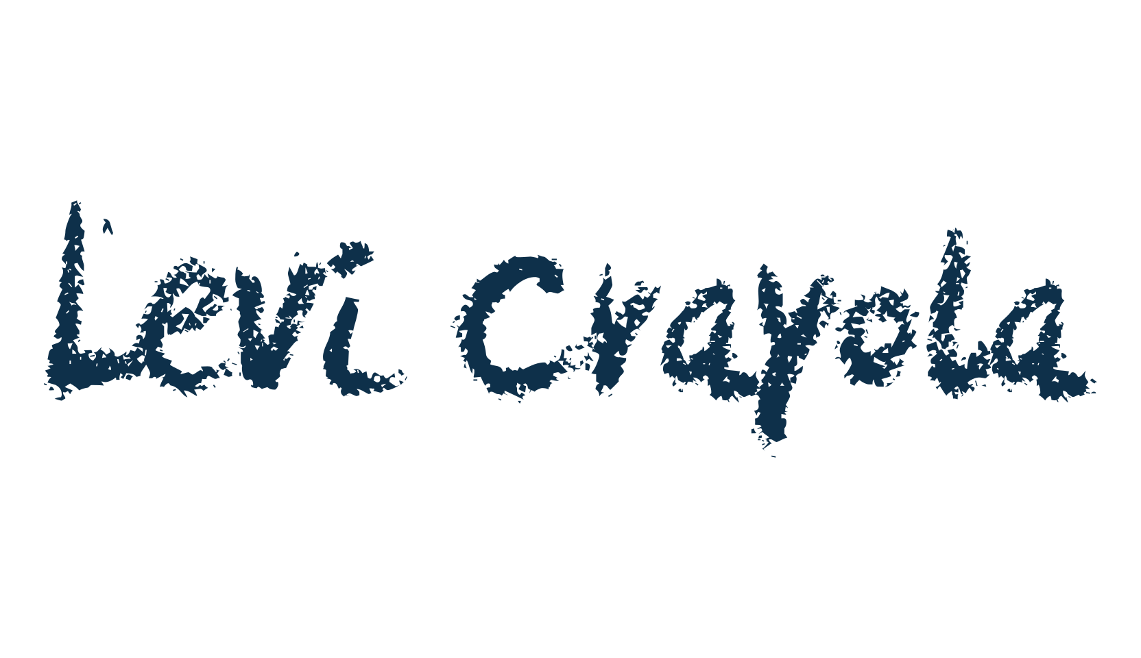 Levi Crayola, fancy various decorative script calligraphy font preview