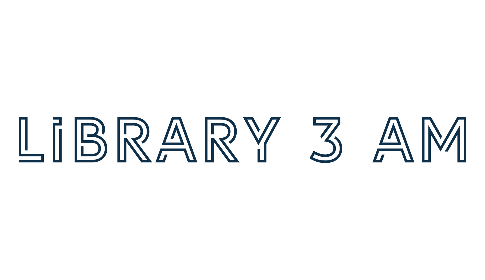 Library 3 am, fancy various techno sci-fi font preview