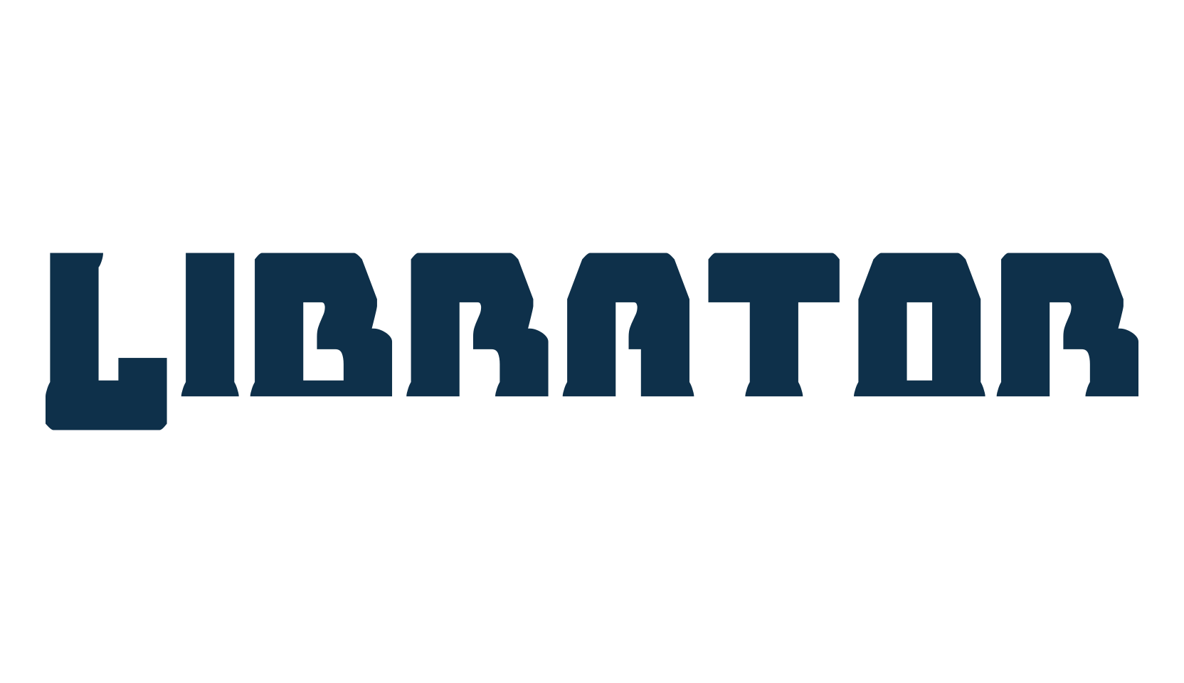 Librator, fancy various techno sci-fi font preview