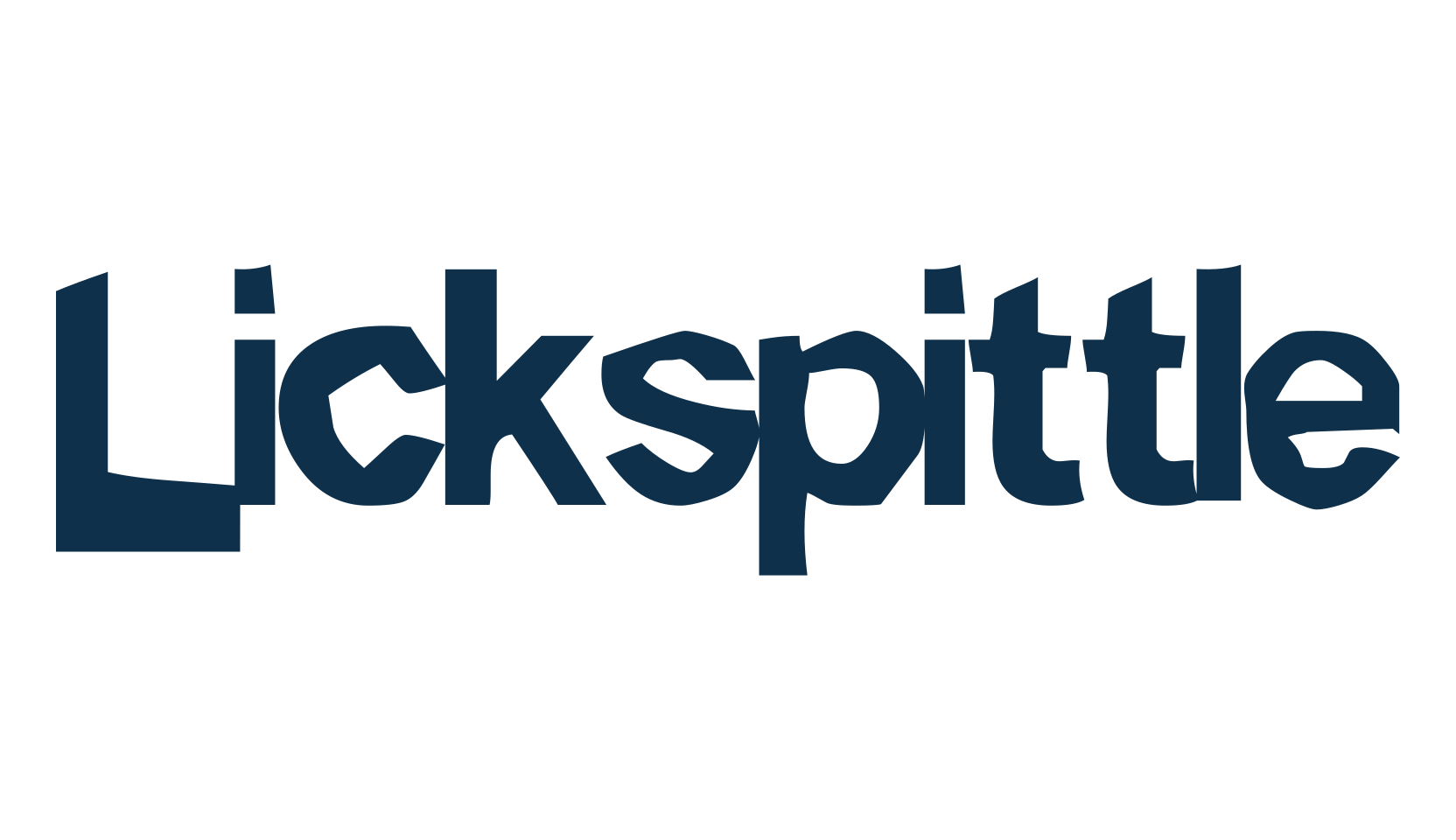 Lickspittle, fancy various decorative font preview