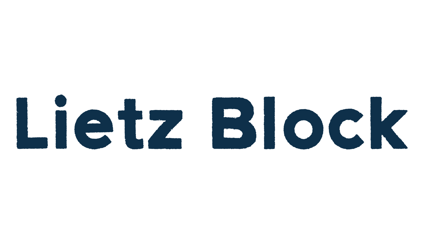 Lietz Block, fancy eroded decorative font preview