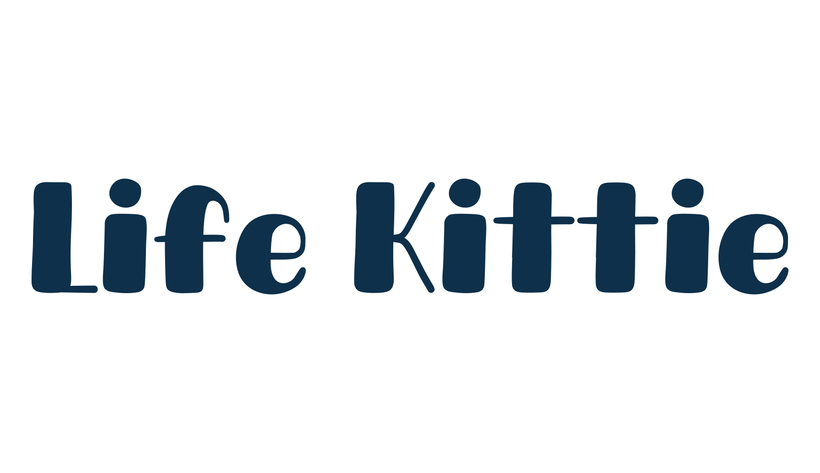 Life Kittie, fancy cartoon decorative font preview