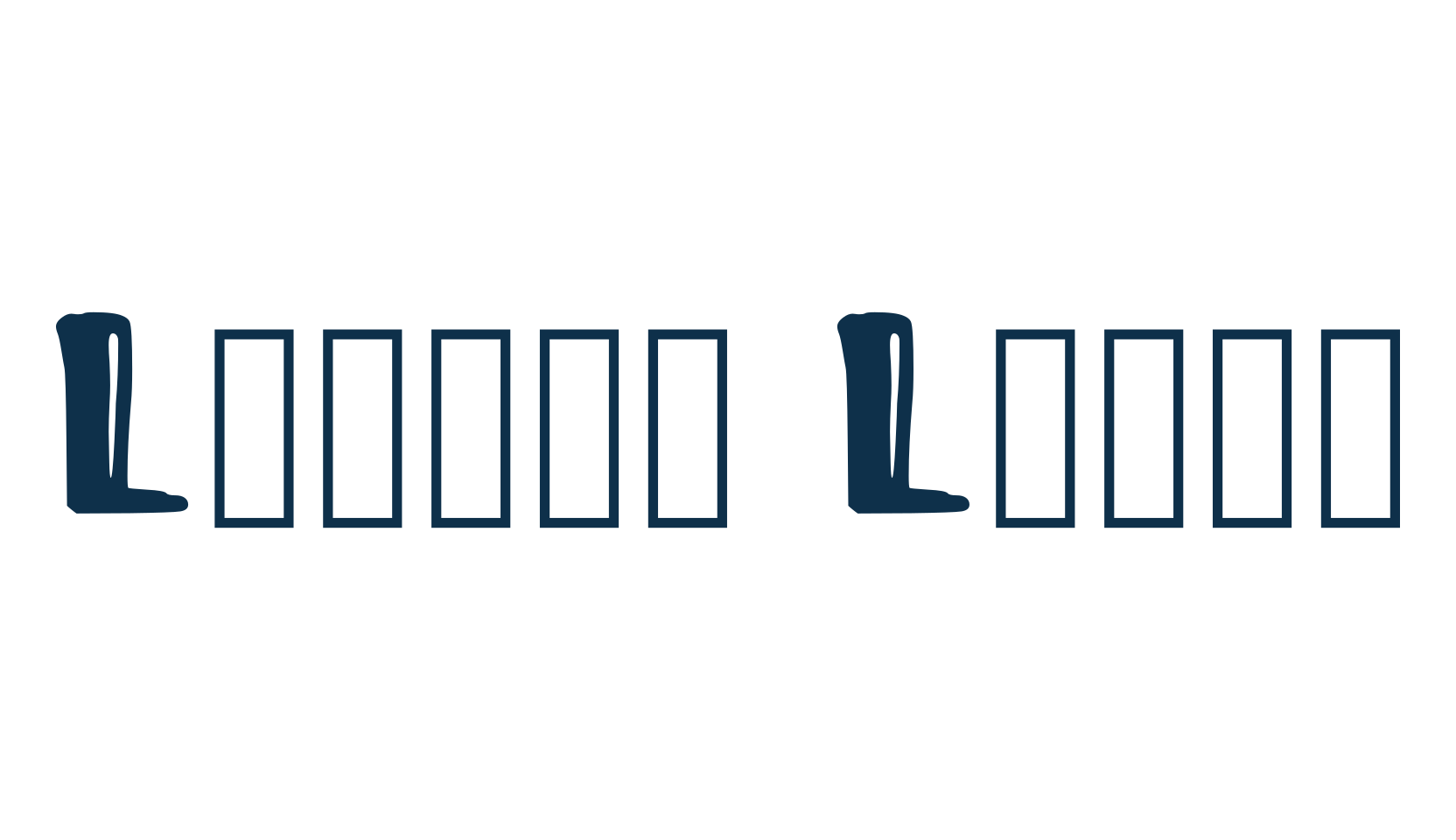Lifted Lines, fancy various decorative font preview