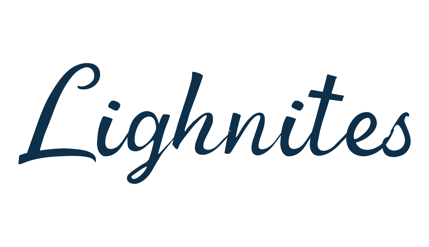 Lighnites, fancy decorative font preview